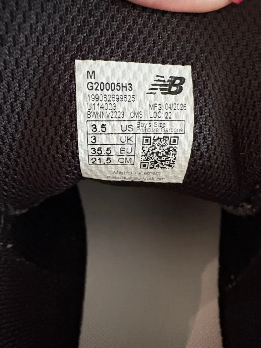 New Balance lightweight breathable